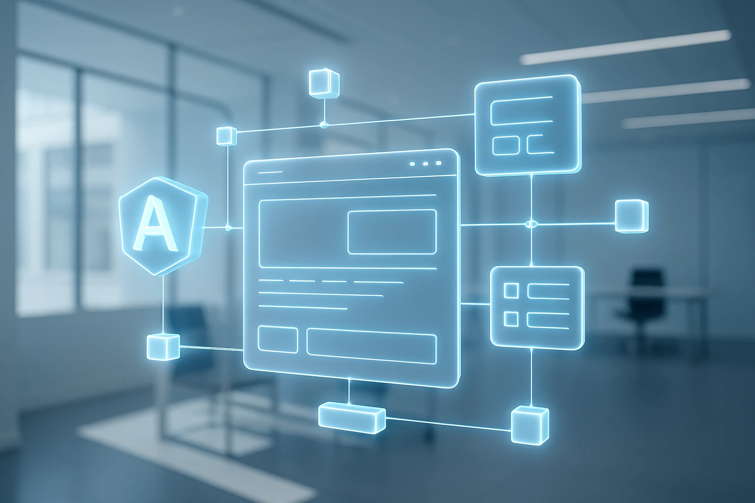 راهنمای جامع طراحی سایت شرکتی با انگولار Angular در 2025 1 طراحی سایت با انگولار